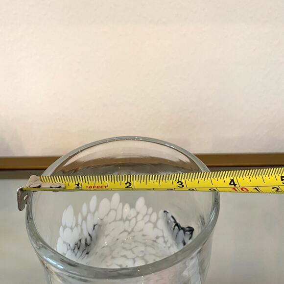 Set of 4 BLACK BAT Double Old Fashioned Glasses 4in Halloween Barware New - Picture 9 of 13